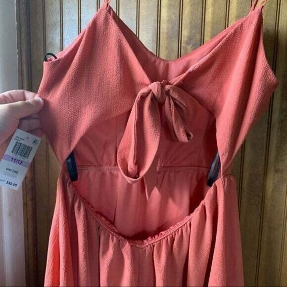 B. Darlin NWT Fit and Flare with open back mini Summer Dress Juniors 11/12 - Picture 7 of 10